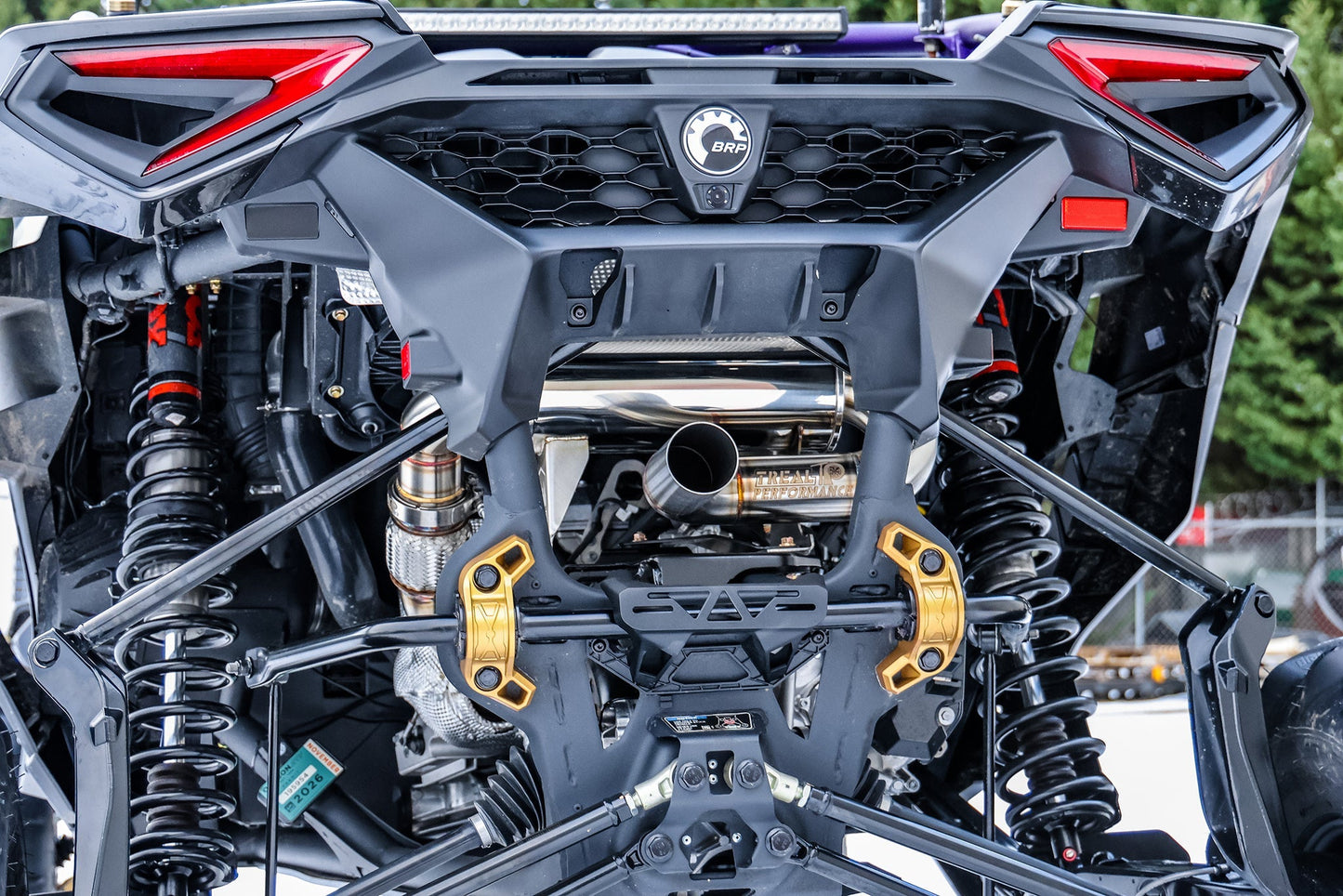 Treal Performance 2024–2025 Can-Am Maverick R "Outlaw" Exhaust