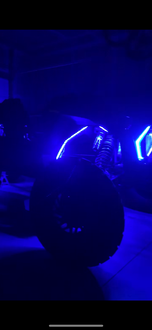 MB Whips Strip Rock Light Kit - Stage 1