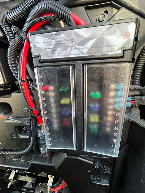 CanAm Maverick R Switch Panel