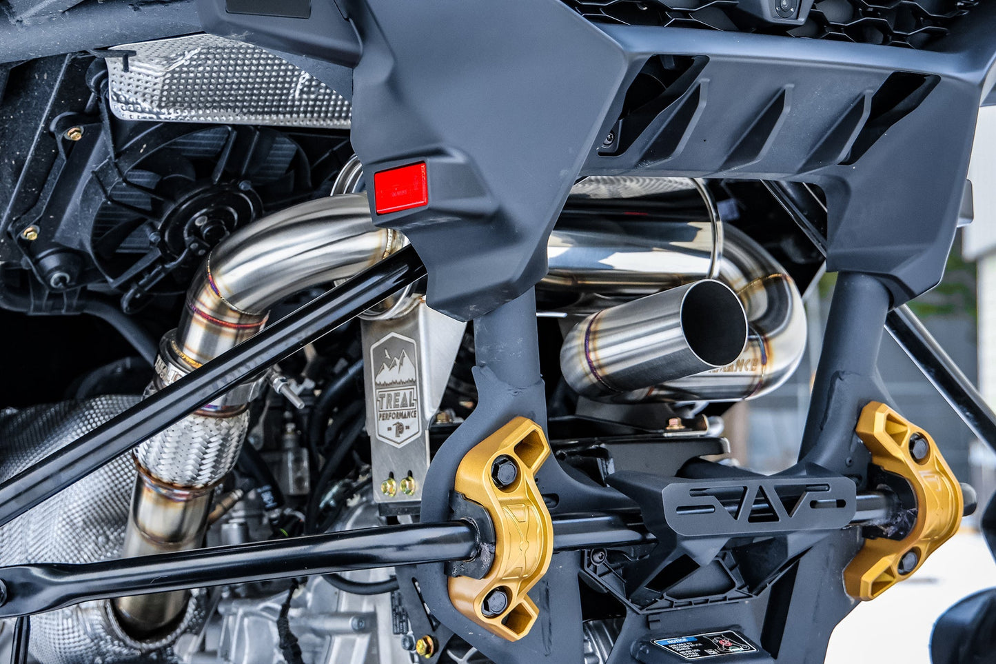 Treal Performance 2024–2025 Can-Am Maverick R "Outlaw" Exhaust