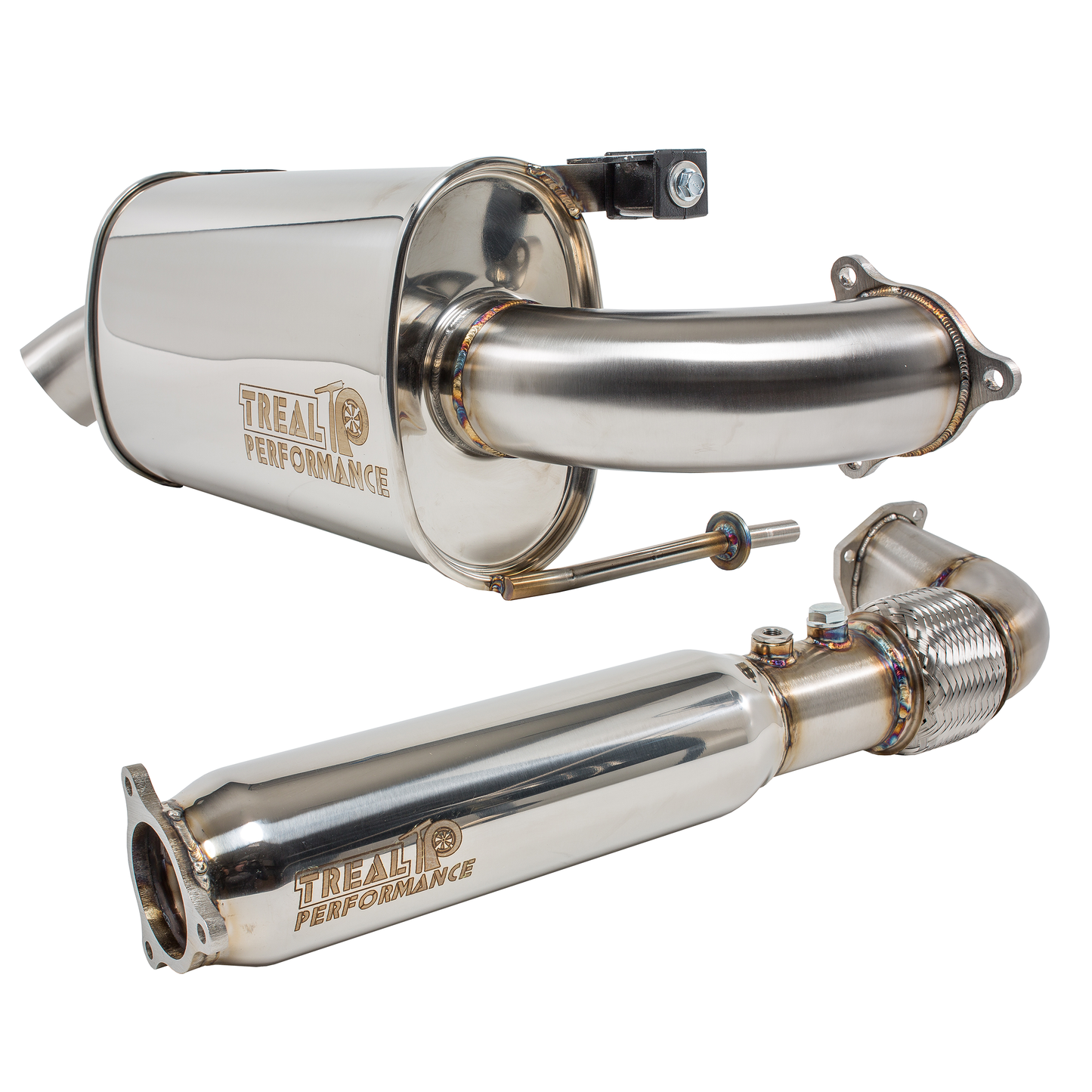 Treal Performance | 2020-2025 Polaris RZR ProXP "Slip On" Exhaust System