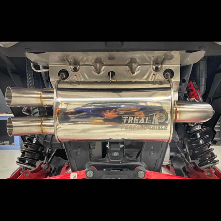 Treal Performance | 2016-2021 Polaris RZR XP Turbo / S "Slip On" Exhaust System