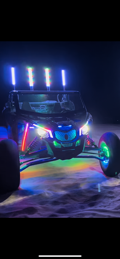 Multicolor X3 Brow Lights w/Turn Signals